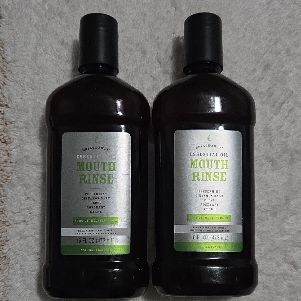 Natural Mint Mouth Rinse - Pack of 2